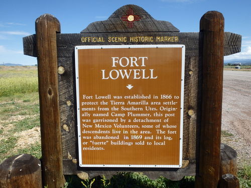 GDMBR: Fort Lowell was located about here in 1866.